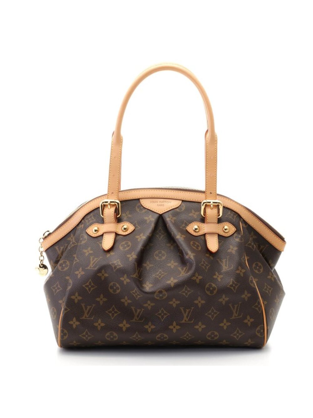Louis Vuitton Tivoli GM Monogram Tote Bag Canvas Brown
